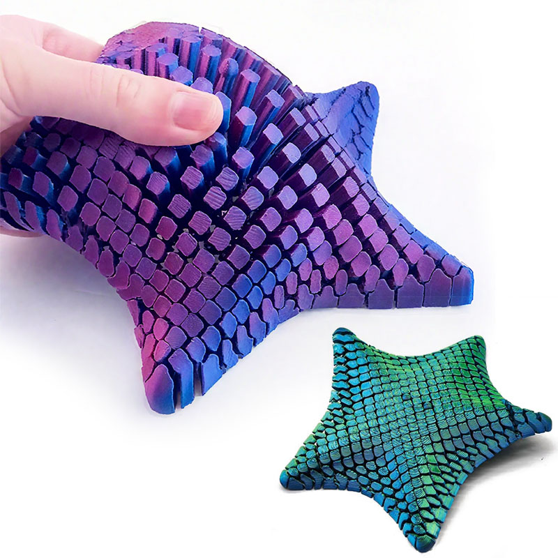 3D Printing Egg - 11CM Stress Relief Toy Flexible Desktop