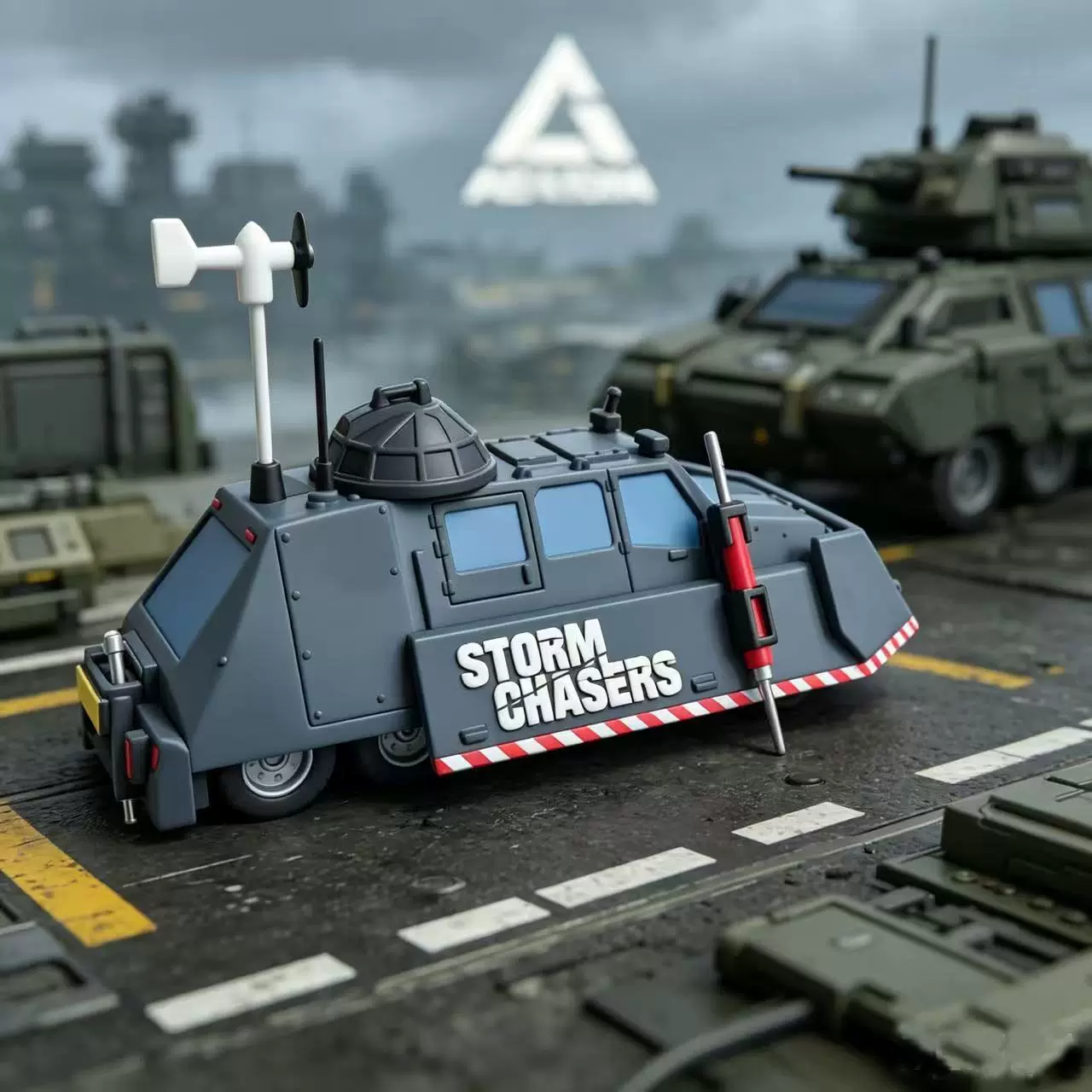 3D Printing Diecast Cars - Storm Chaser TIV2 Tornado Interceptor Vehicle