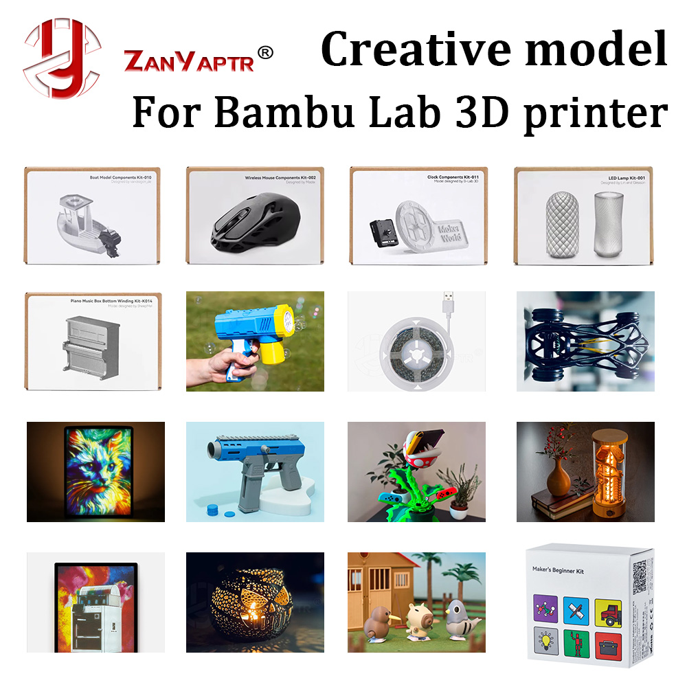 3D Printing Workshop - For Bambu Lab DIY Creative Model
