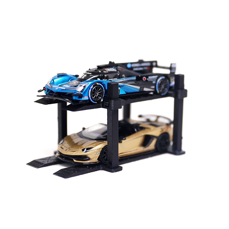 3D Printing Diecast Cars - 1Set Double-deck Vehicle Parking Frame Model