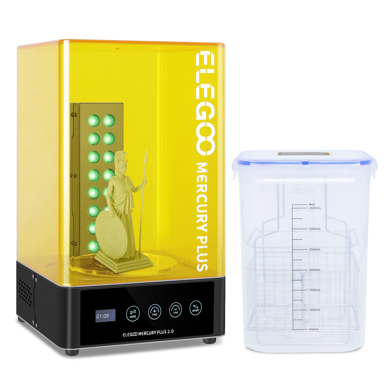 3D Printing Machine - ELEGOO Plus 2.0 Wash and Cure