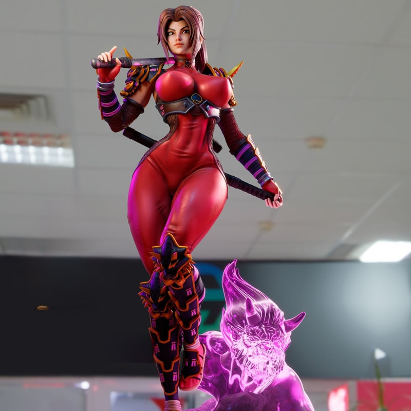 3D Printing Character - 2 Styles Game Character 6125 Taki