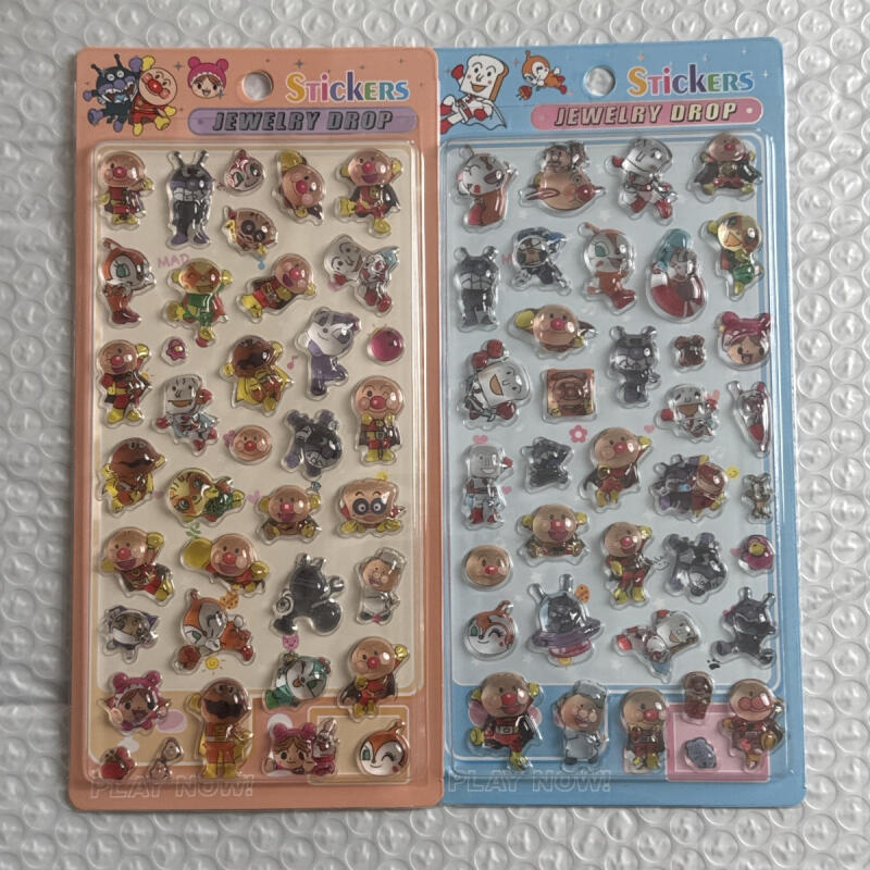 3D Printing Toys - Kawaii Anpanman 3D Relief Sticker Creativity