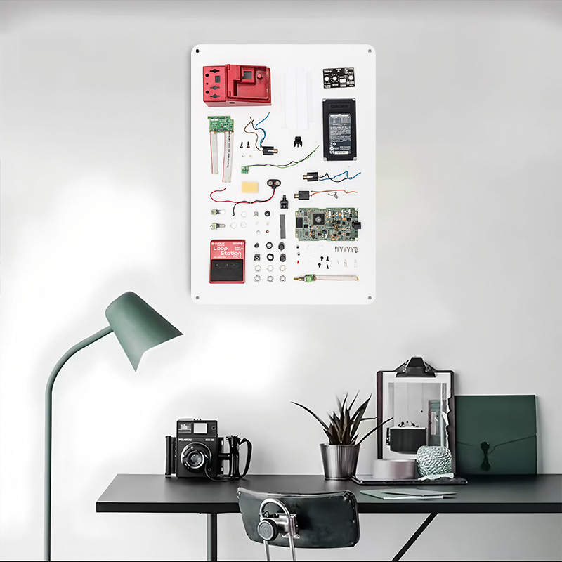 Red Loop Pedal Poster Retro 3D - 3D Printing Wall Loops recension och pris