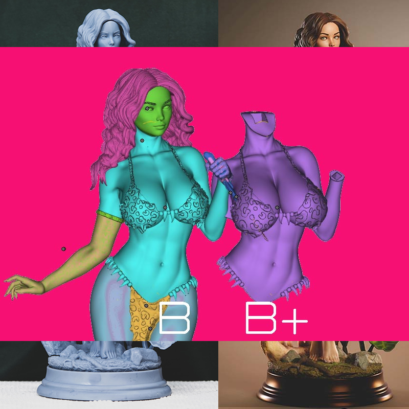 3 Styles Origi Character  6083 - 3D Printing Character recension och pris