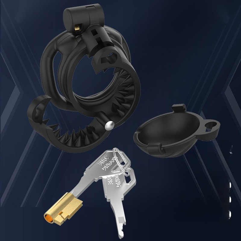 Male chastity lock, wolf tooth - 3D Printing Toys recension och pris