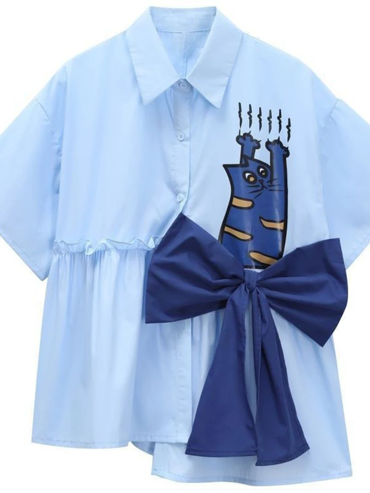 Zoki 3D Bow Cute Shirt Women L - 3D Printing Ideas recension och pris