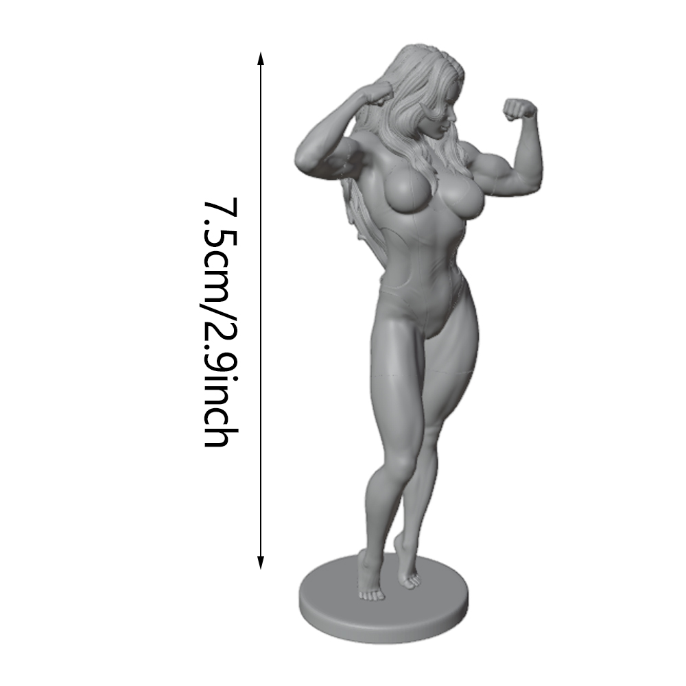 Sexy Fitness Woman, Long-Haire - 3D Printing Instructor recension och pris