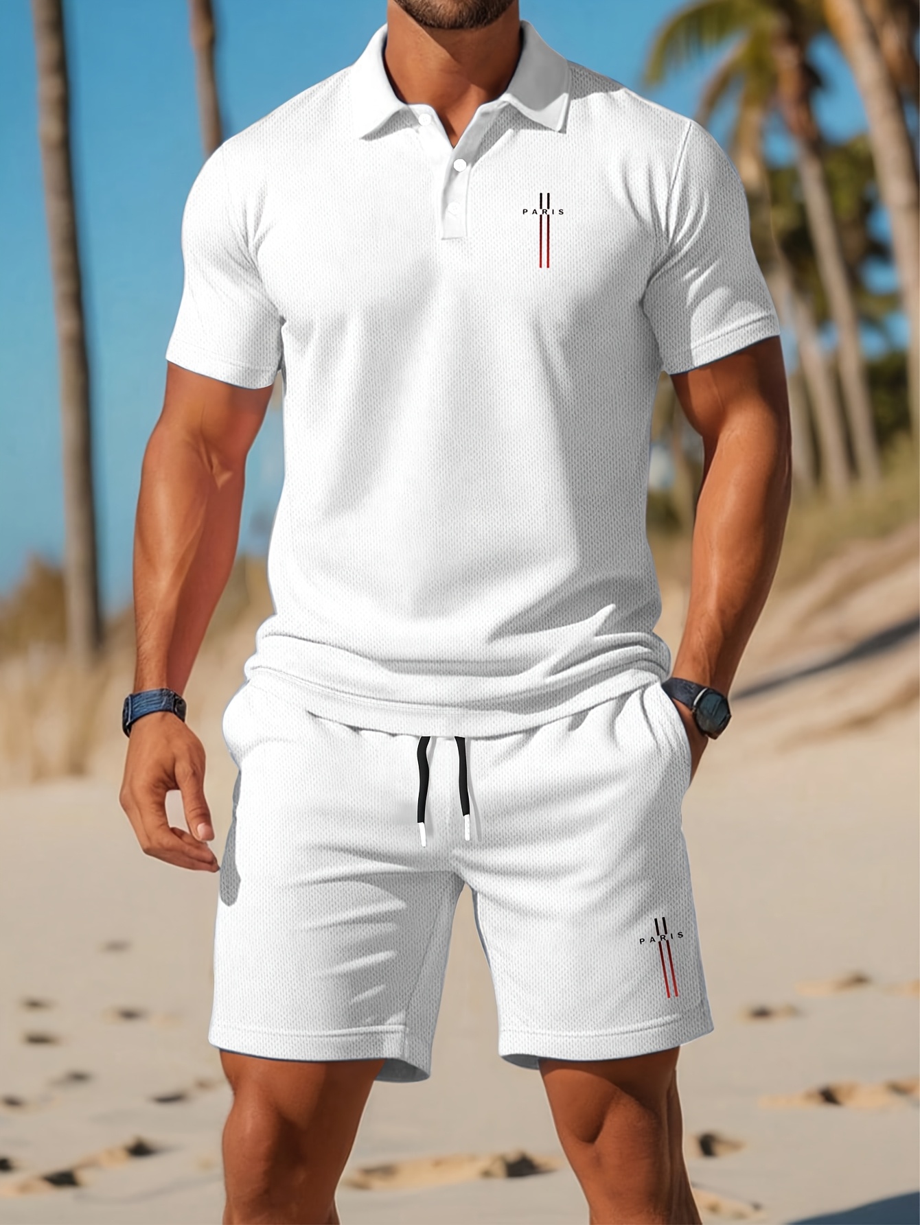 2026 Summer Men's Polo Shirt S - 3D Printing Design recension och pris