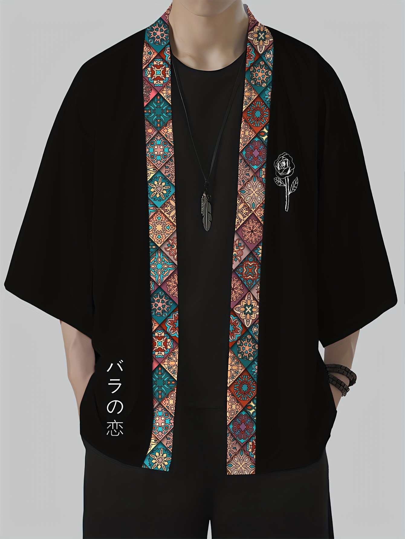 2026 Summer Men's Kimono 3D Pr - 3D Printing Design recension och pris