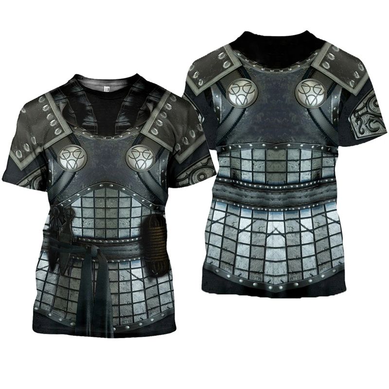 Knights Templar Graphic T-shir - 3D Printing Knight Armor recension och pris