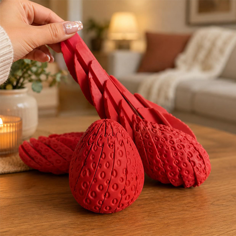 Twisted Strawberry Egg 3d Prin - 3D Printing Egg recension och pris