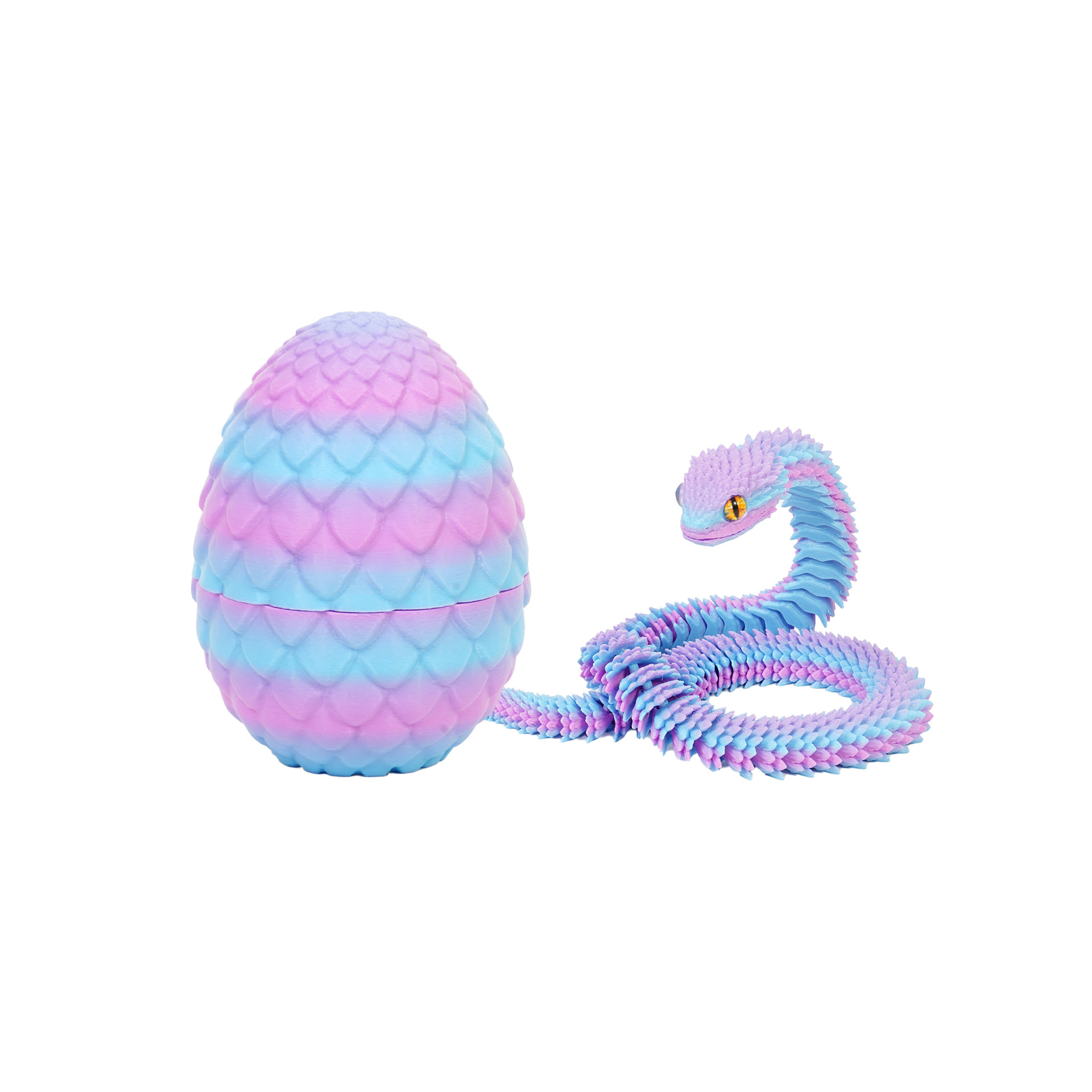 3D Printed Viper Snake Model w - 3D Printing Egg recension och pris