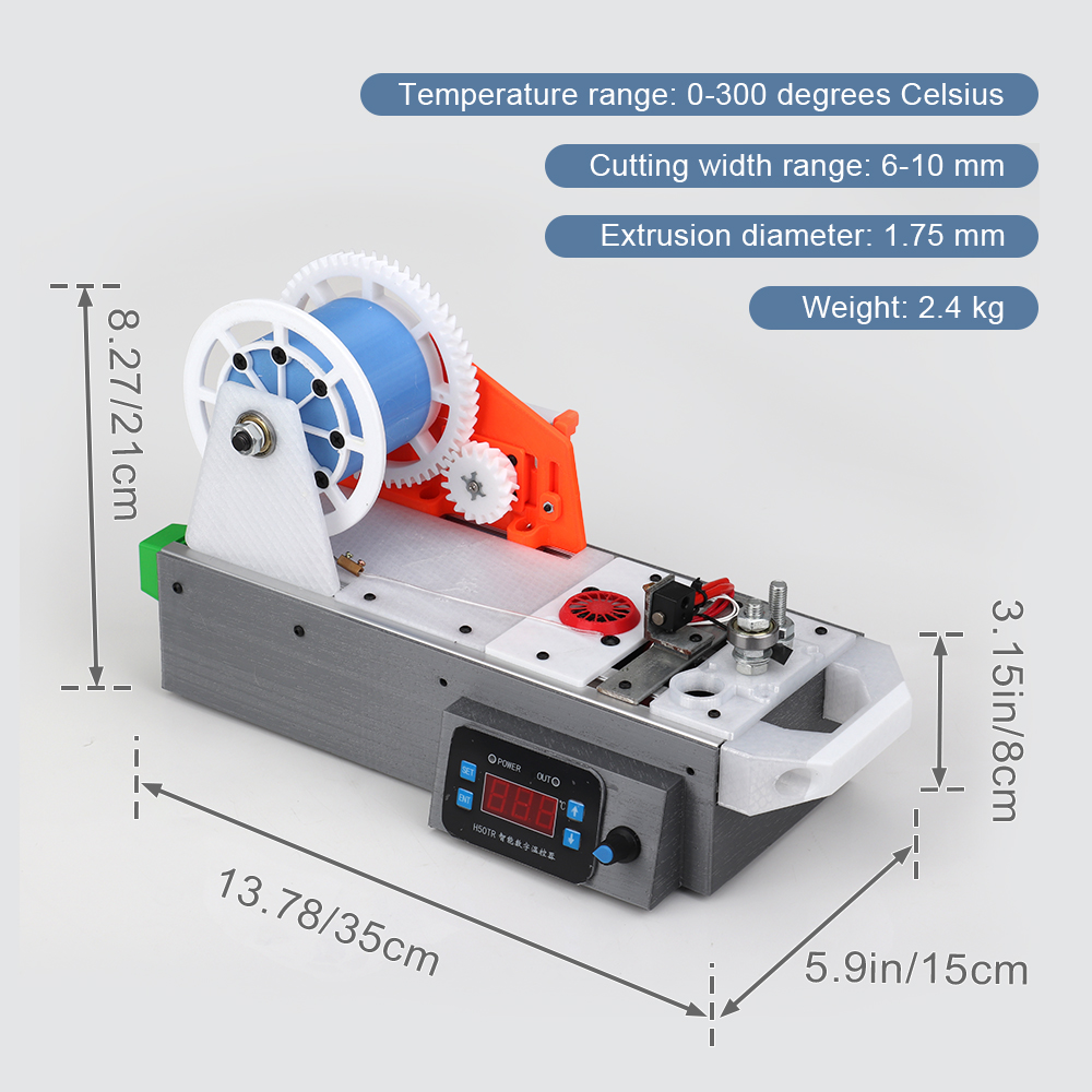 PET Bottle to 3DPrinting Filam - 3D Printing Machine recension och pris