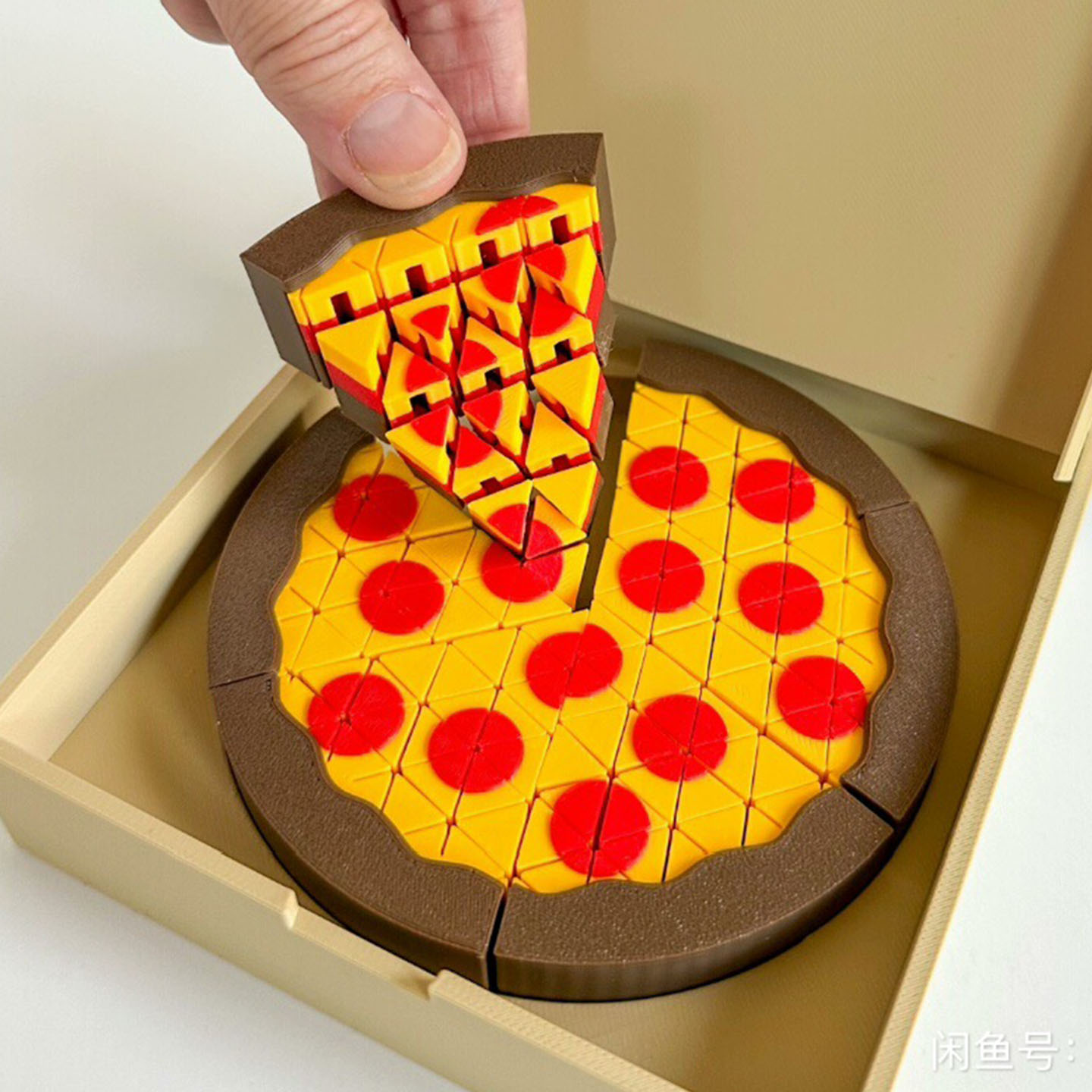 3D Printed Mini Pizza sculptur - 3D Printing Food recension och pris