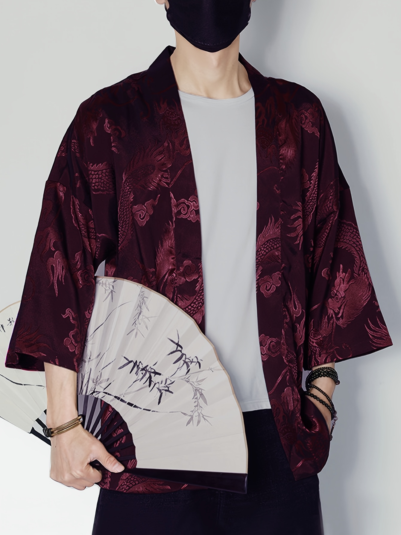 2026 Summer Men's Kimono 3D Pr - 3D Printing Design recension och pris