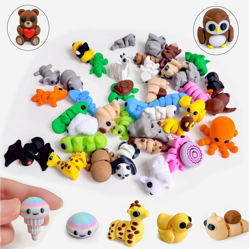 10-50Pcs 3D Printed Colorful M - 3D Printing Food recension och pris