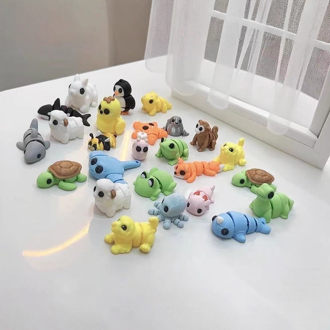 10-50Pcs 3D Printed Colorful M - 3D Printing Food recension och pris