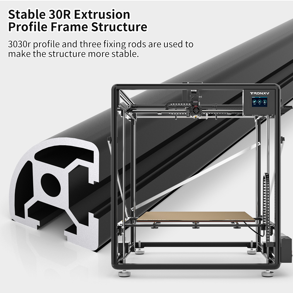 Tronxy VEHO-600 / PRO V3 Large - 3D Printing X Y Z Axis recension och pris