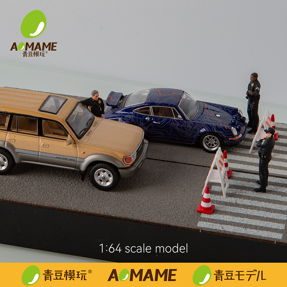 PreSale 1/64 LAPD Police Set R - 3D Printing Diecast Cars recension och pris