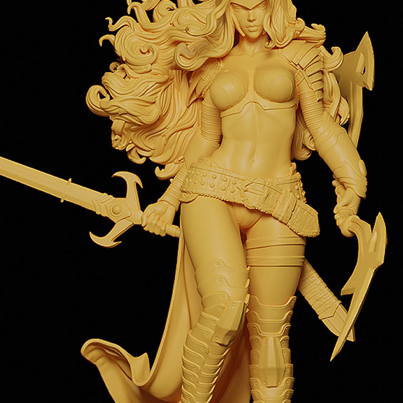 2 Styles Comic Character 6399  - 3D Printing Character recension och pris