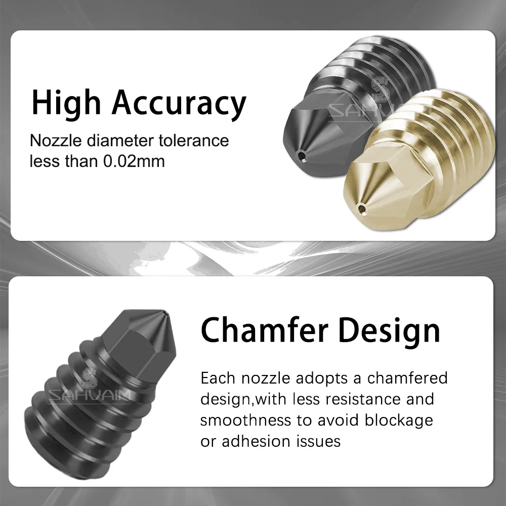 3D Printer Nozzle 0.2mm 0.4mm  - 3D Printing X1 Carbon recension och pris
