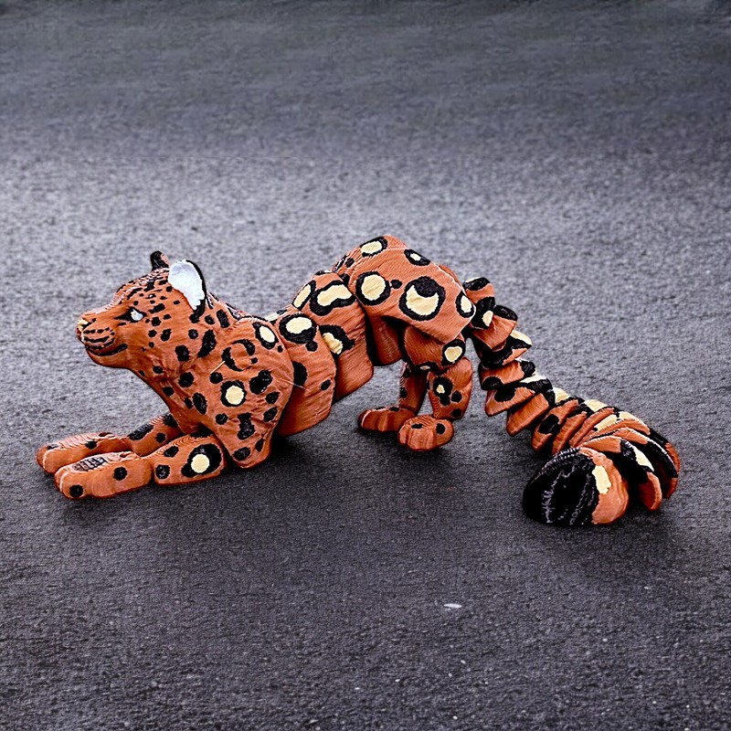 3D Printed Snow Leopard Model  - 3D Printing Food recension och pris