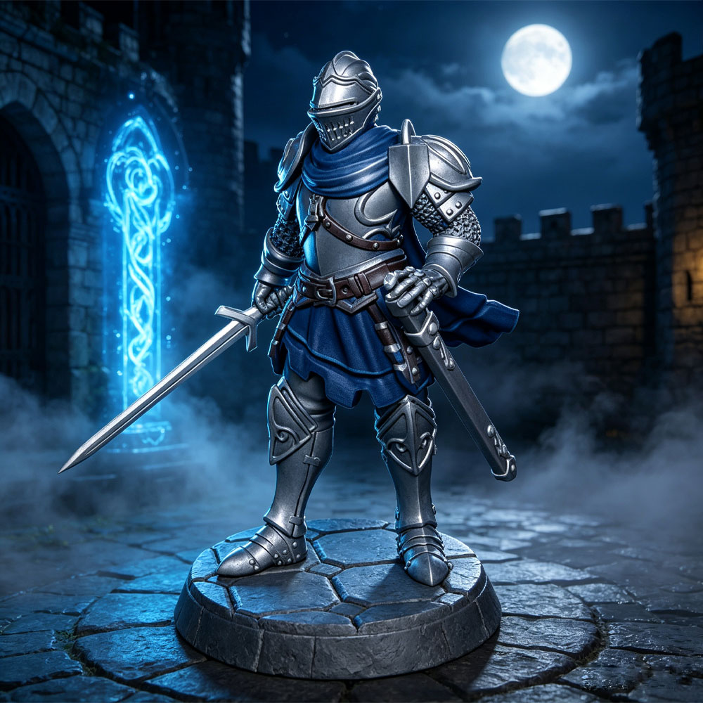 1/24 Medieval Full-Body Plate  - 3D Printing Knight Armor recension och pris