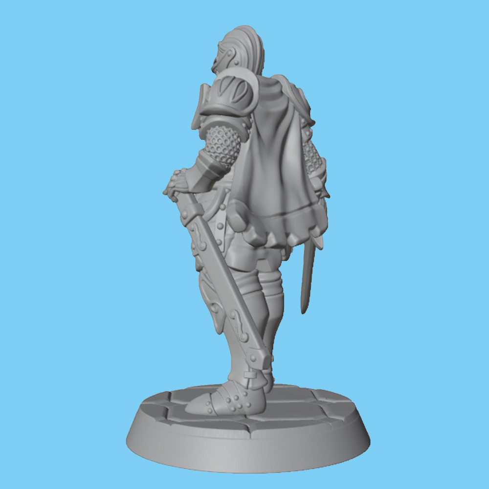 1/24 Medieval Full-Body Plate  - 3D Printing Knight Armor recension och pris