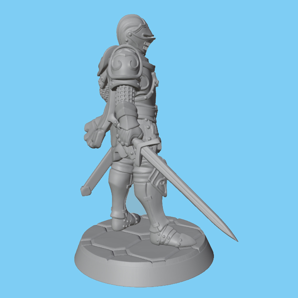 1/24 Medieval Full-Body Plate  - 3D Printing Knight Armor recension och pris