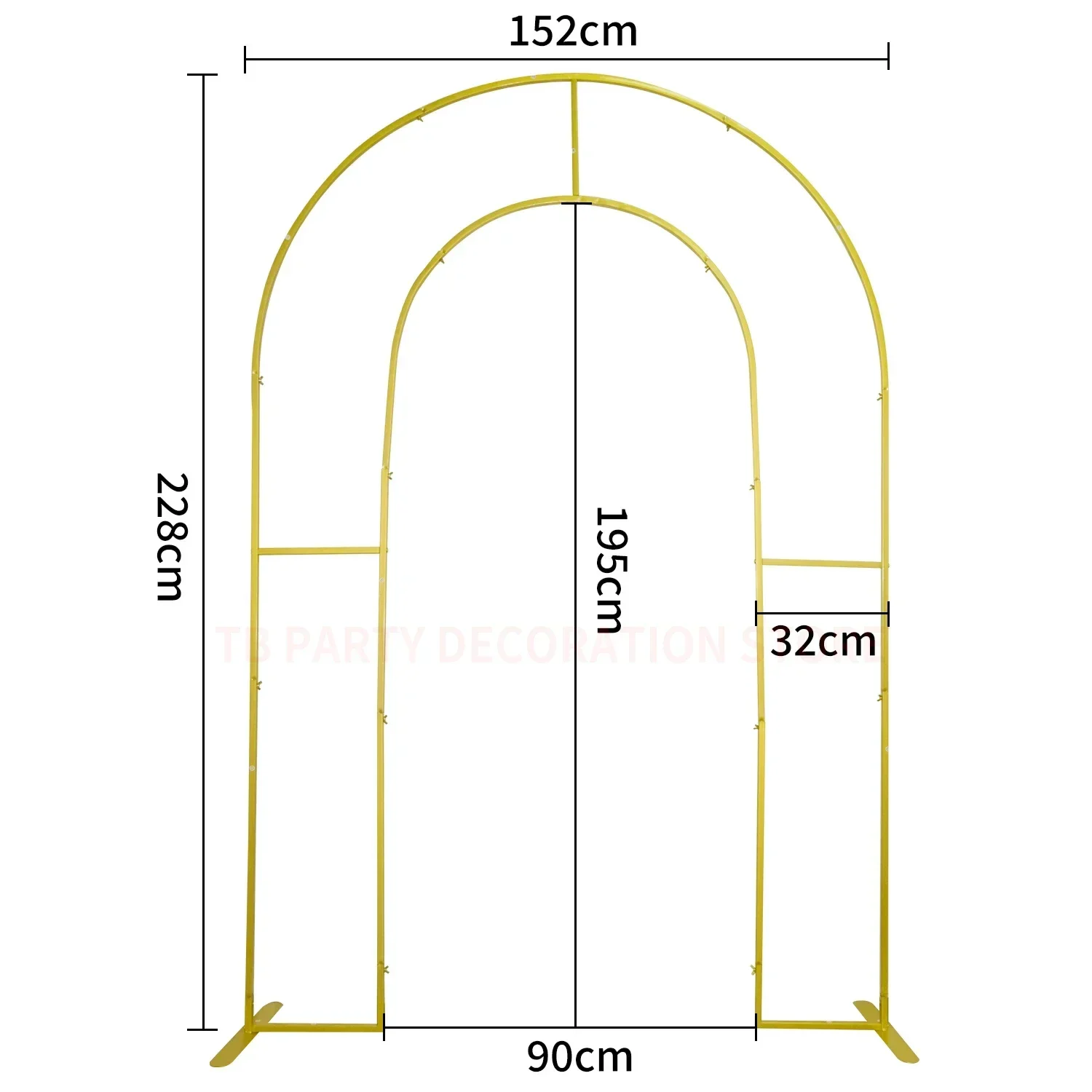Personalized Open Arch Wall St - 3D Printing Food recension och pris