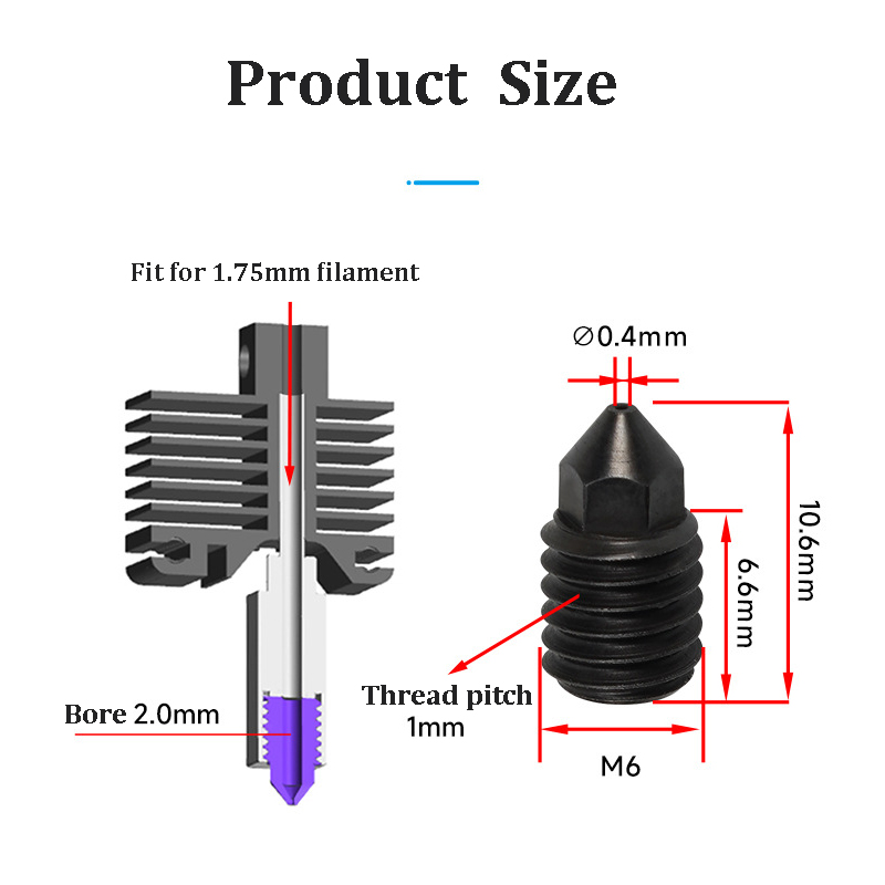3D Printer Hotend Kit For Bamb - 3D Printing X1 Carbon recension och pris
