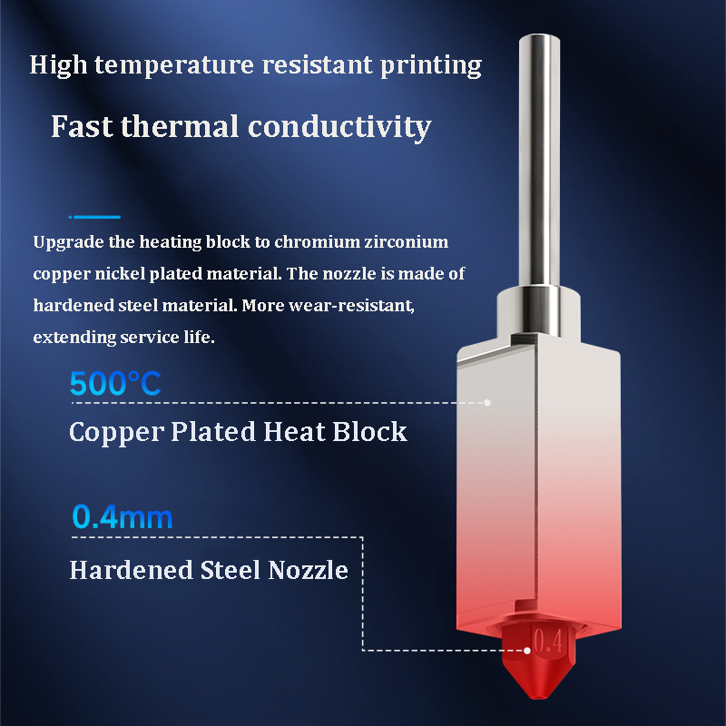 3D Printer Hotend Kit For Bamb - 3D Printing X1 Carbon recension och pris