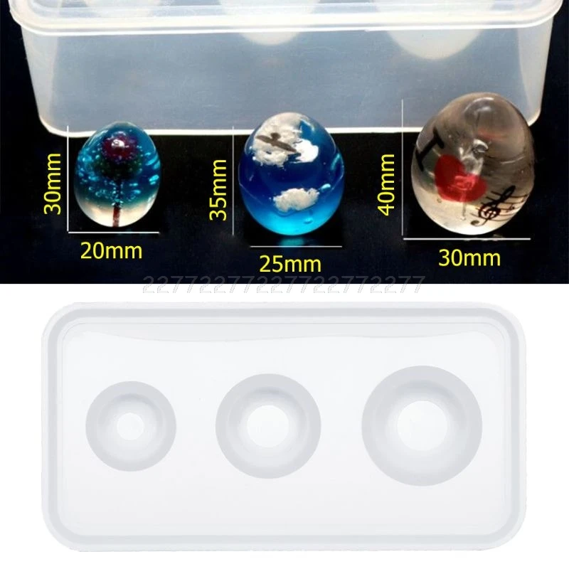 Silicone Mold Egg Molds Epoxy  - 3D Printing Egg recension och pris