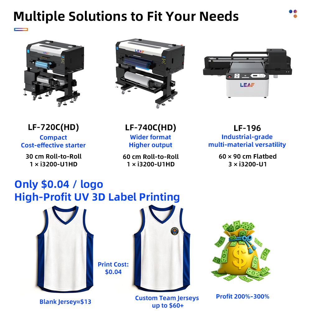 LEAF UV DTF Label Printer I320 - 3D Printing Machine recension och pris