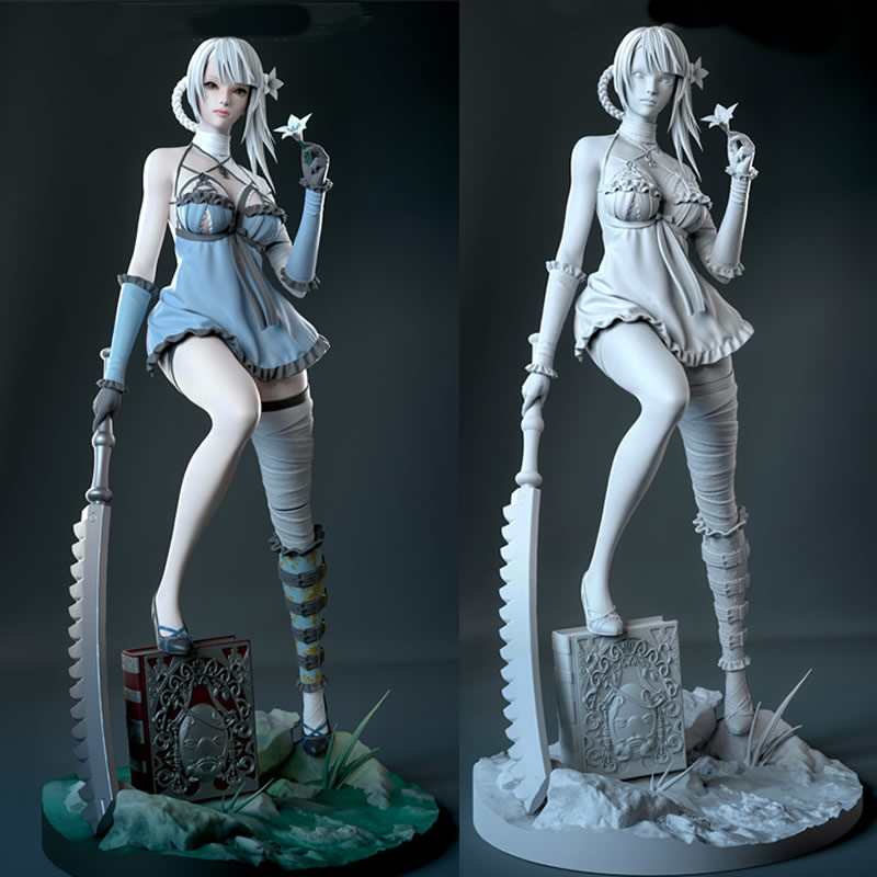 31CM Game Character 6004 Kaine - 3D Printing Character recension och pris