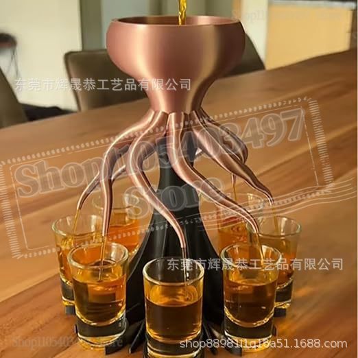 Octopus Shot Dispenser,3D Prin - 3D Printing Food recension och pris