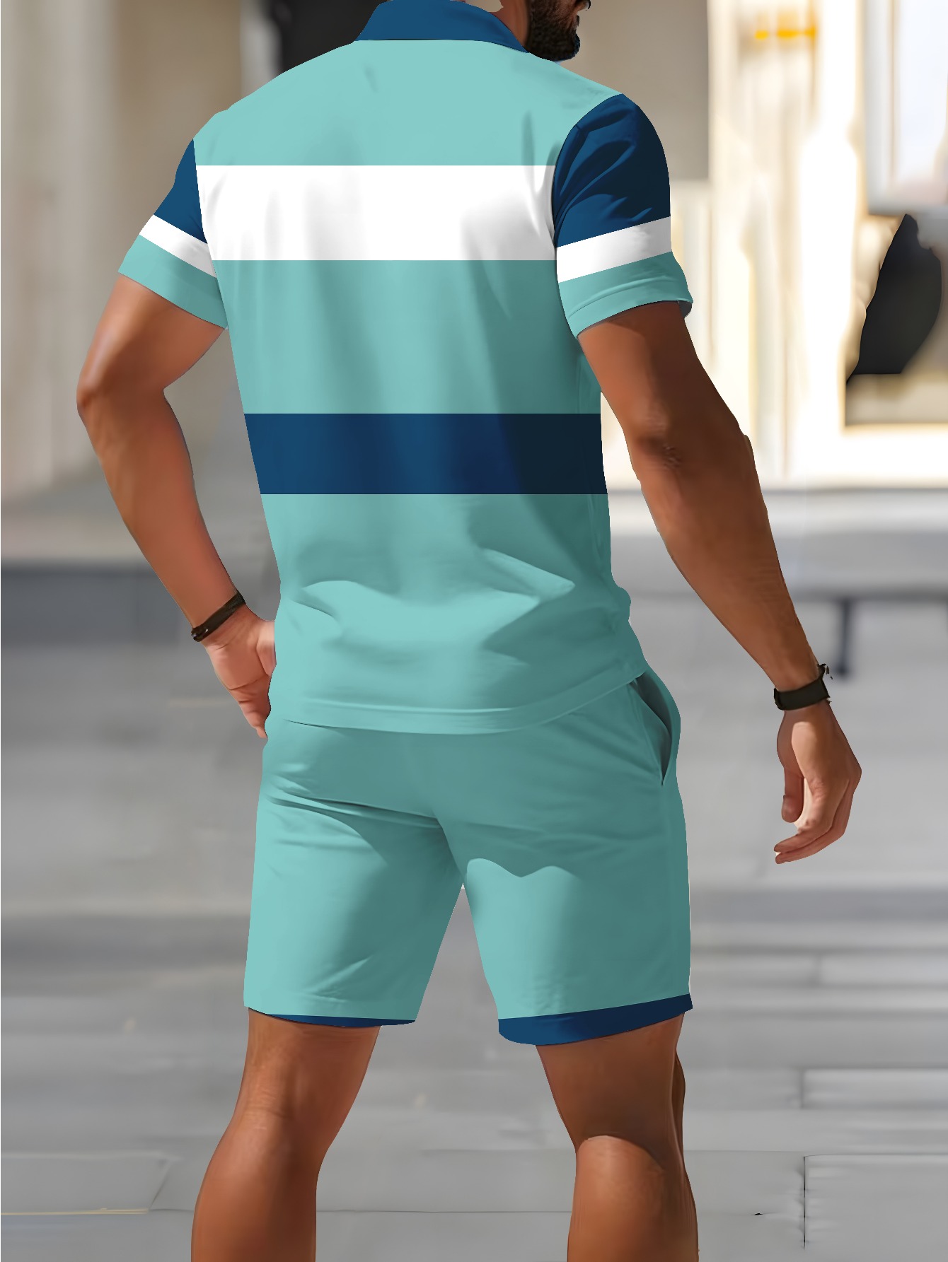 2026 Summer Men's Polo Shirt S - 3D Printing Design recension och pris