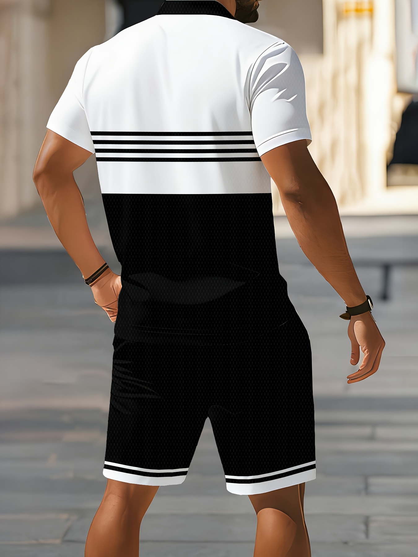 2026 Summer Men's Polo Shirt S - 3D Printing Design recension och pris