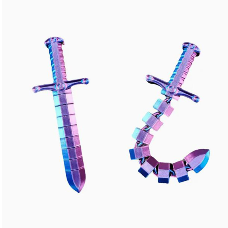 New 3D Printed Sword Movable J - 3D Printing Food recension och pris